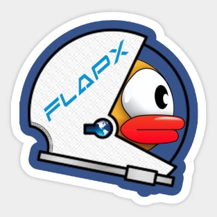 FlapX Coin Logo Sticker